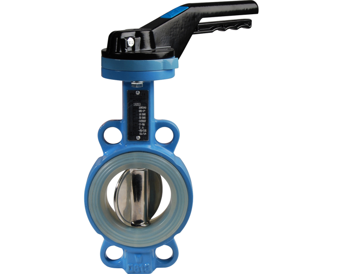 Ductile iron butterfly valve 1183 wafer CF8M/Alimentary sili. DN32-40
